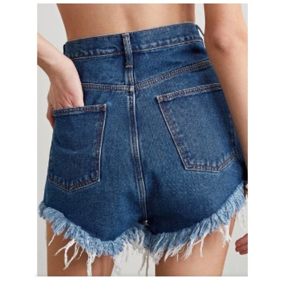 FARM Rio Multicolor Jean Shorts - Picture 2 of 10